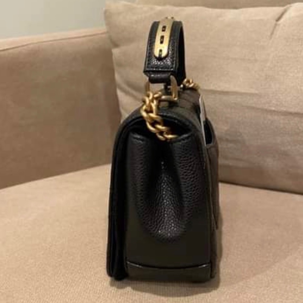 Authentic Chanel flap bag with handle, NWT - Picture 14 of 15